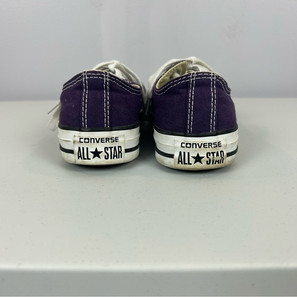 Converse All Star Chuck Taylor Low Top Purple Athletic Shoes Women’s Size 6.5 - Picture 4 of 10